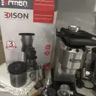 مكينة كوفي ومطحنة وجميع اداوات القهوة ومستلزماتها