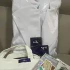 لابكوت صحي ابيض معطف طبي طويل جديد وجودة عاليه