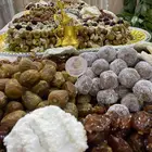 صواني تمر وشعثاء وتمر محشي شغل بكل ذمة ومصداقية