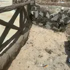 نحت اسمنتي للجلسات والحدئق وعمل جدريات صخريه