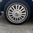 جنوط فورد مقاس16 مع كفراتها شبة جديدة