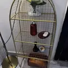 رف حديد مع ملحقاته