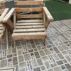 للبيع جلسة خارجية من خشب