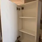 مرايا حمام مع 1 باب  أبيض   40x17x75 سم