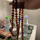 سبح كهرمان روسي منجم عطش خرز دائري