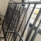 كرسي حديد نفر ونص مع طراحه استخدام نظيف