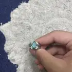 خاتم زمرد أخضر على السوم