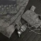 لبس هندي مع اكسسواراته