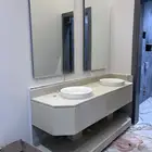 للبيع غساله رخام حوضين جديده
