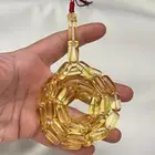 مسباح كهرمان صنوبري شفاف سوبر