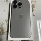 آيفون 16 برو لون تيتانيوم 128 جيجا اخو الجديد بطارية 100