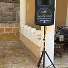 تاجير سماعات دي جي مايكات منبر بوديوم مكسر صوت