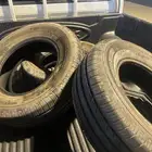 4 كفرات صيني استخدام أسبوعين فقط مقاس 215 على 70 على 15 سبب