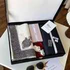 عرض طقم رجالي مع شماغ كشميري شتوي