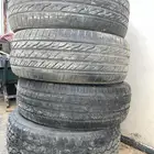 كفرات اثنين مقاس 16 واثنين مقاس 17