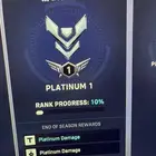 حساب اوفر واتش رانك بلات ون dbs