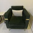 كنب للبيع 3 قطع الكنب استخدام سنه شبه جديد من العرفج للاثاث