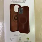 iPhone 15 pro max premium leather case