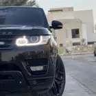 رنج روفر سوبرشارج اسود 2014 ممشى قليل