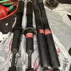 طقم مساعدات امامي وخلفي اف جي شبه جديد