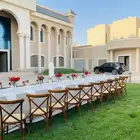 تاجير طاولة طعام - استقبال - خدمة - جلسات ارضية