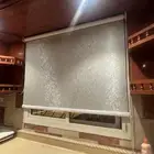 ستائر روول وسحب وشيفون ابيض هوم سنتر