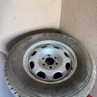 للبيع 4جنوط F150مع طاستها و4كفرات شاهين