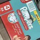كرتون حفايض بامبرز رقم 4 كلوت