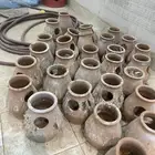للبيع بياضات فخار طيور زينة و ماكليات فخار