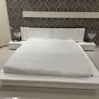 غرفة نوم كامله سرير نفرين   كومدينه كبيره   دولاب كبير
