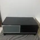 طاولة تلفزيون خشبيه لون اسود
