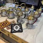 بكج دلال وأباريق ألمنيوم لزينة المشبات