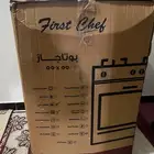 بوتجاز وغسالة جديدة بكرتونها لم تستخدم
