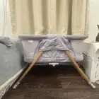 سرير اطفال هزاز و للنوم قابل للطي من عمر 0 الى 6 اشهر ضمد