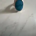 خاتم فيروز اصلي 200ريال