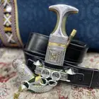 خنجر وتر صب مطلي فضة
