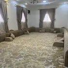 اثاث مجلس ارضي 6 مراكي و6 خداديات مع 3 ستارة