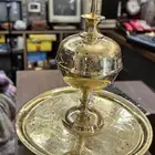 مبخرة حجازية نحاسية مخزنة جديدة Hijazi Brass Incense Burner