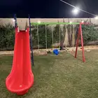 خارجية الكل في واحد 3 مراجيح   زحليقه مفرد   مرمى كرة سله