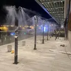 ضباب ورذاذ لتبريد الاجواء والجلسات الخارجية