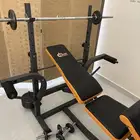 جهاز اثقال حديد مع اوزان