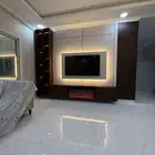 ديكورتلفزيون شيبورد ديكور مدخل ديكور فخم مرايات زجاج طاولات