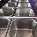 ثلاجة سلطات وماكينة قهوة