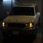 جيب لاندكروزر 2002 ابيض وكالة