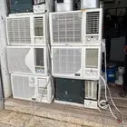 7 مكيفات شباك 18 وحده