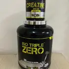 بروتين ايزو 75 سكوب مستعمل فقط 10 سكوب مع كريتين منوهيدروت