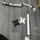 للبيع ستاند شاشتين   اللون أبيض