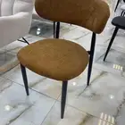 كرسي مفرد طعام   قماش   جلد   تصميم مودرن