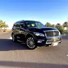 انفنيتي QX80 بحالة الوكالة ممشى قليل