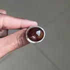خاتم عقيق مزعفر قبة